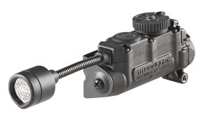 Sidewinder Stalk zwart - IR-R-B-G-W - helmclip, arc rail mount en batterij