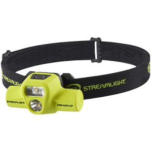 USB HAZ-LO hoofdlamp - geel