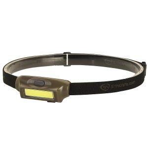 Bandit hoofdlamp rode LED - USB oplaadbaar - coyote