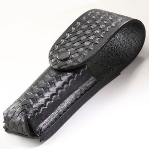 Lederen holster weave - 17 cm