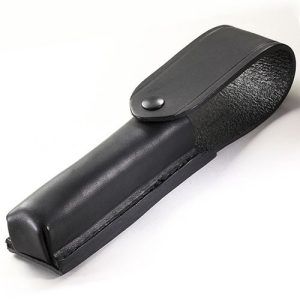 Lederen holster glad - 25 cm